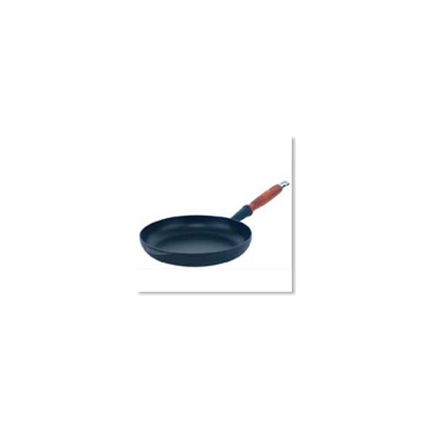 Le Creuset Black Frying Pan Wood Handle 28 Cm Fast Delivery Le Creuset Matt Black Frying Pan W Wood Handle 28 Cm