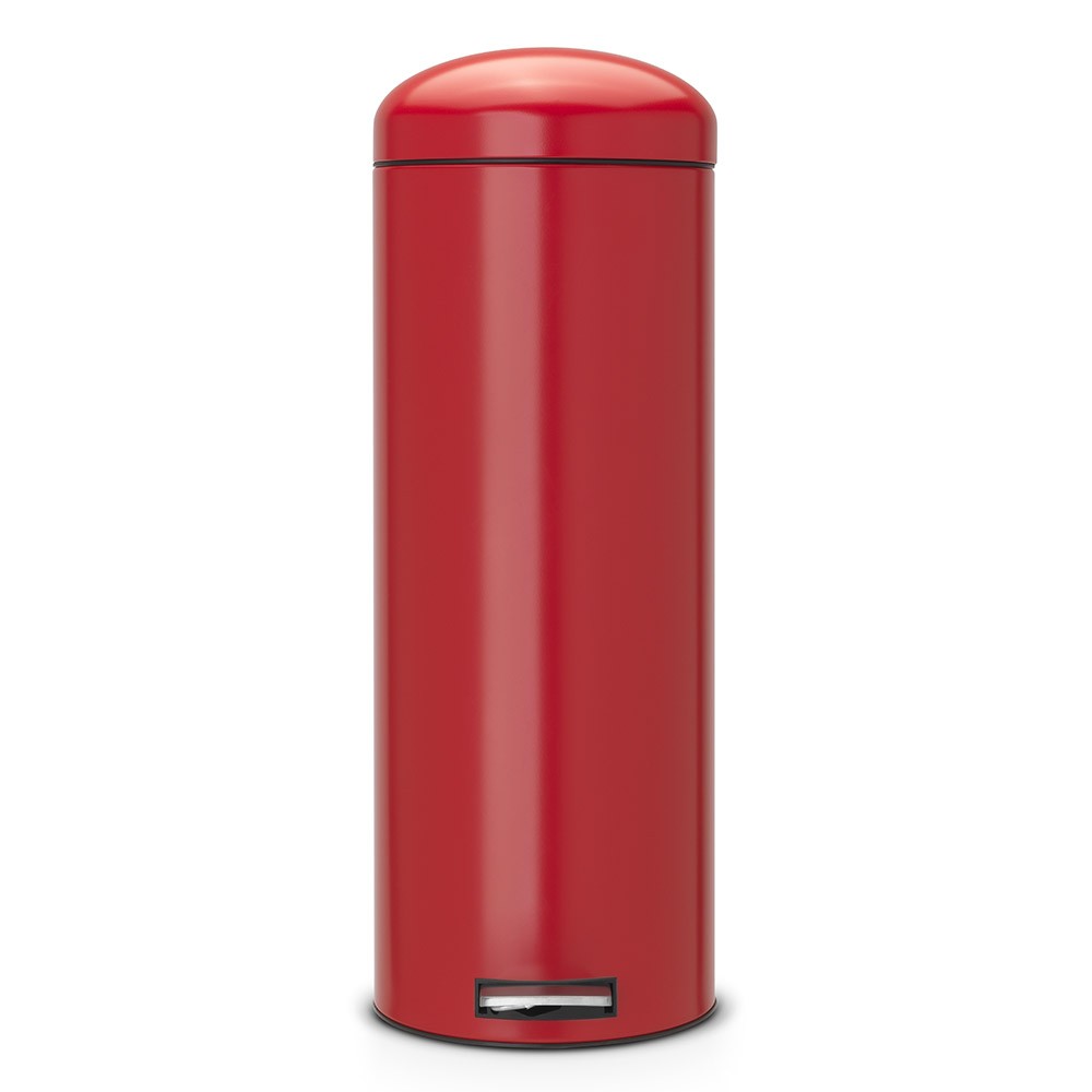 Køb brabantia retro pedalspand slimline mat sort 20 liter 479144 ...